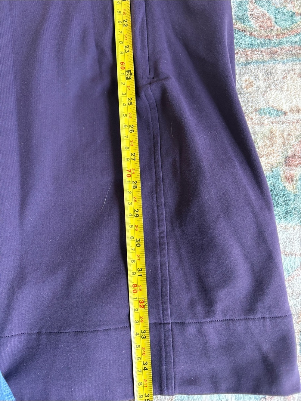 Dululth Trading Co purple dress tunic hooded long sleeve stretch fabric pockets - Picture 16 of 16